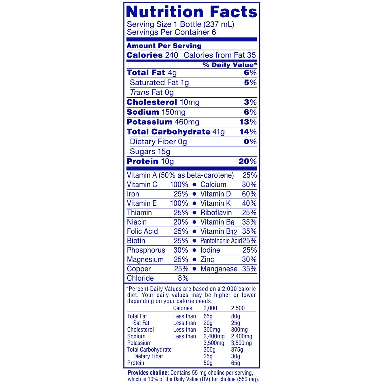 Carnation Breakfast Essentials Complete Nutritional Drink, French Vanilla, 8 oz