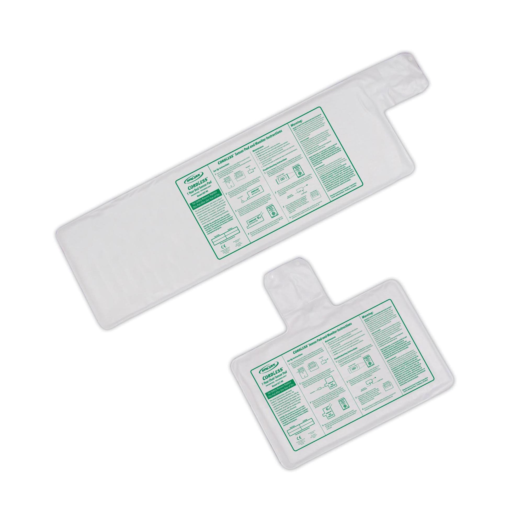 Smart Cordless 1 Year Bed Sensor Pad, GBT-RI, 1 Each