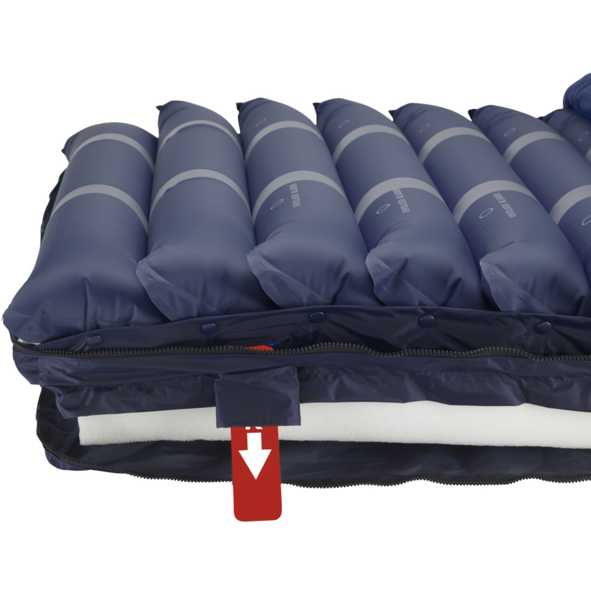 Drive Med-Aire Assure 5" Air + 3" Foam Base Alternating Pressure and Low Air Loss Mattress System