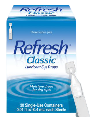 Refresh Classic Lubricant Eye Drops, 00023050601, Refresh Eye Lubricant