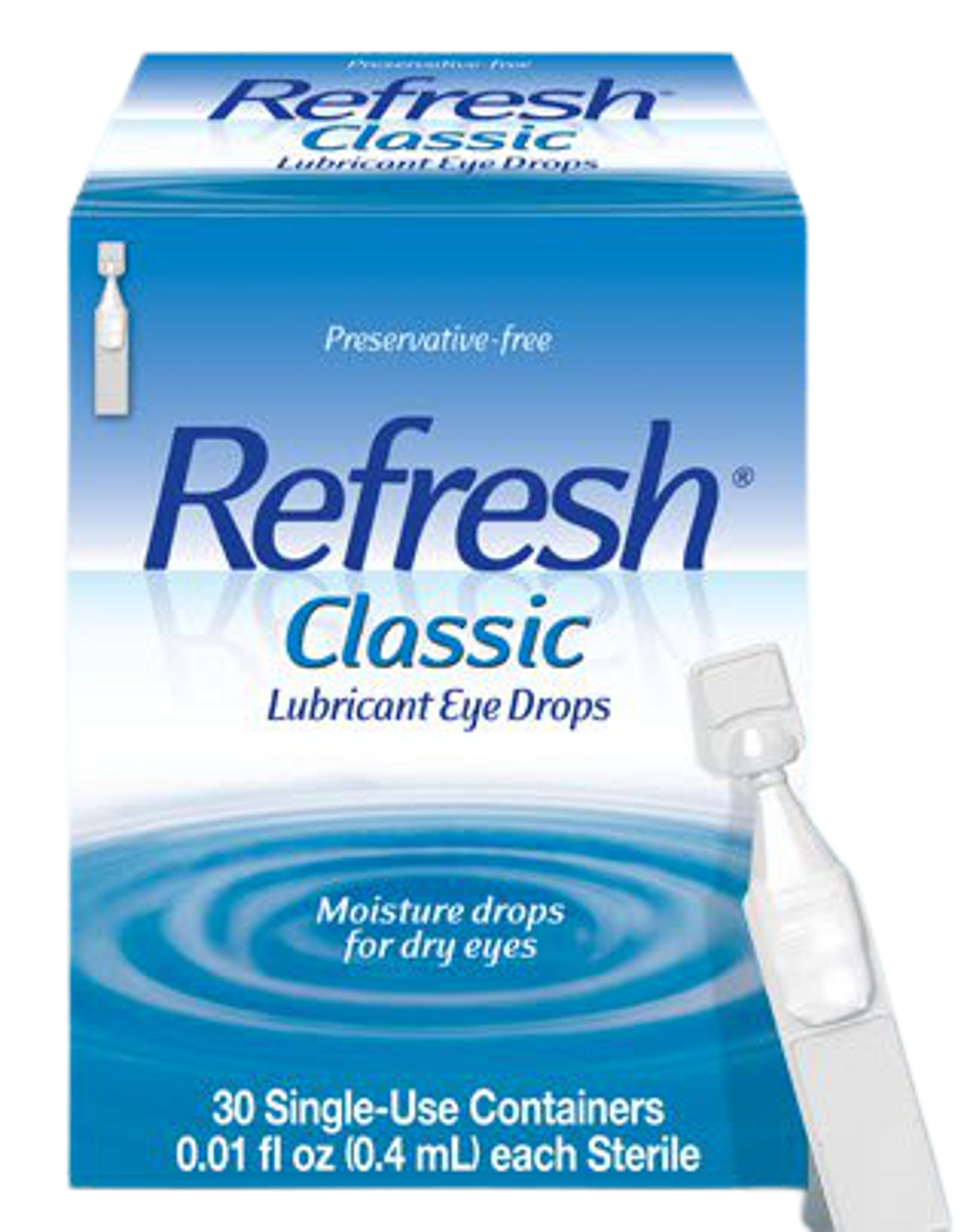 Refresh Classic Lubricant Eye Drops, 00023050601, Refresh Eye Lubricant