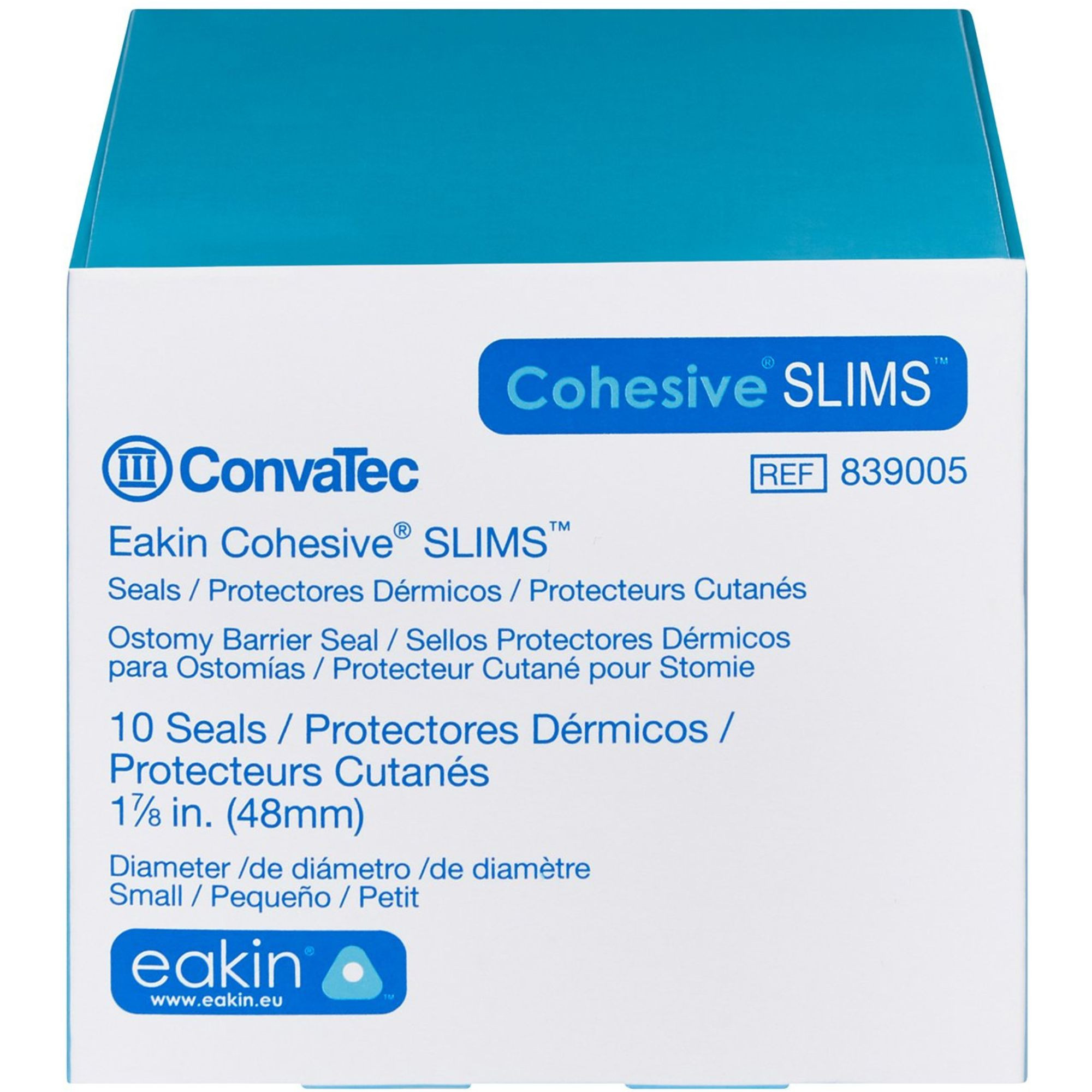 Eakin Cohesive SLIMS Ostomy Barrier Seal, 48mm, 839005, Box of 10