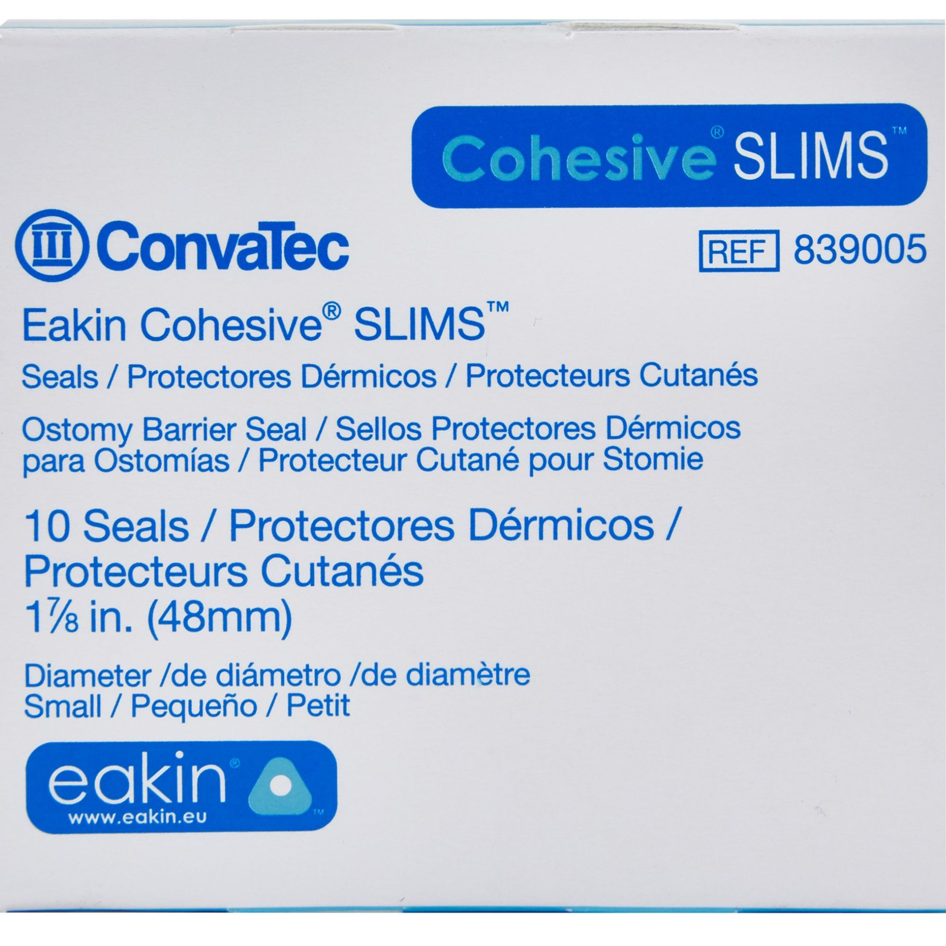 Eakin Cohesive SLIMS Ostomy Barrier Seal, 48mm, 839005, Box of 10