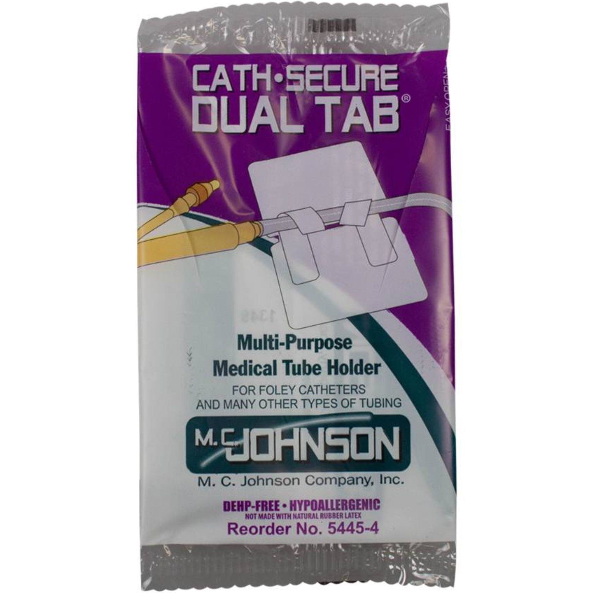 Cath-Secure Dual Tab Catheter Holder, 5445-4, 1 Each
