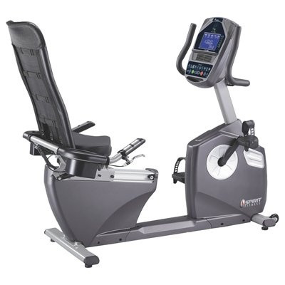 Spirit Fitness XBR95, Stationary Bicycle, Recumbent Bike, 10-6071, 1 Each
