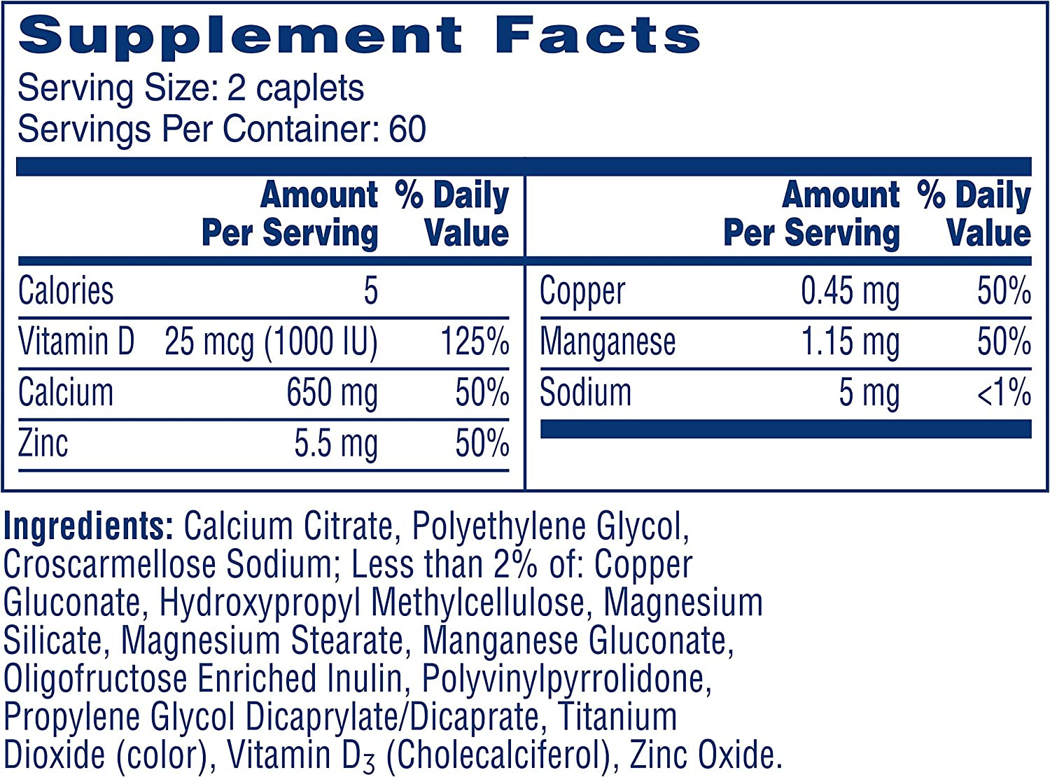 Citracal Maximum Calcium Citrate Formula with D3, 315 mg, 120 Coated Tablets, 01650053505, 1 Bottle