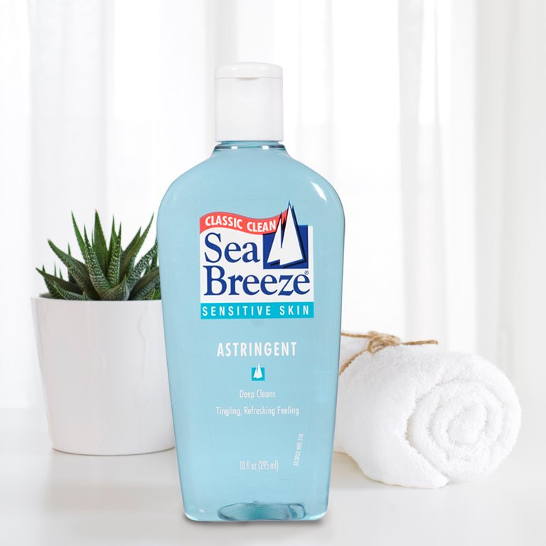 Sea Breeze Sensitive Skin Fresh Clean Astringent, 10 oz.