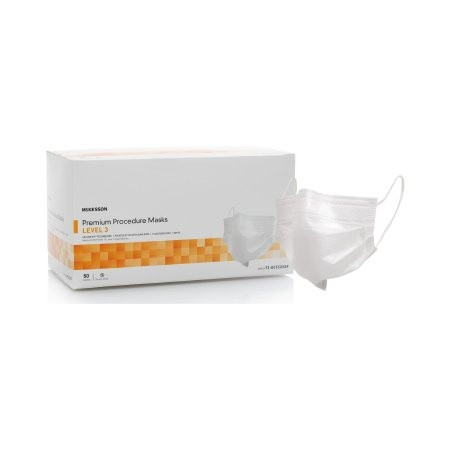 McKesson Premium Procedure Mask, Level 3, Earloops, 73-GCFCXSSF, Box of 50