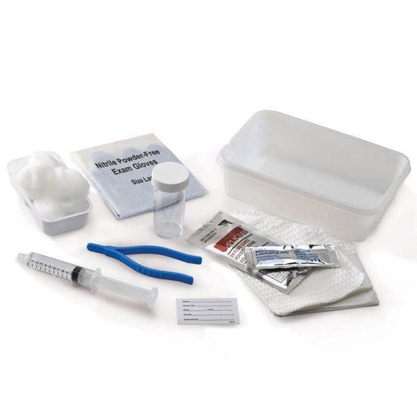 Cardinal Kendall KenGuard Universal Catheterization Tray, without Catheter, 10cc Prefilled Syringe