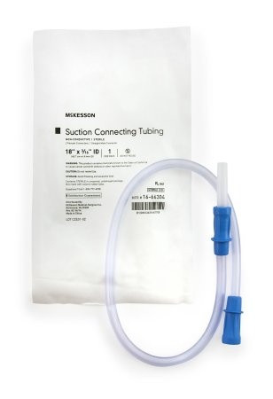 McKesson Suction Connecting Tube, Non-Conductive, 3/16" ID, 16-66304, 18" - Case of 50