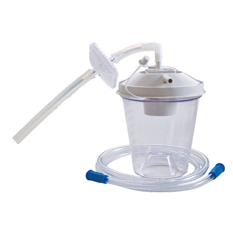 Cardinal Health Essentials Suction Canister Kit, Floater Top ,800cc, SUCC48K, 1 Each