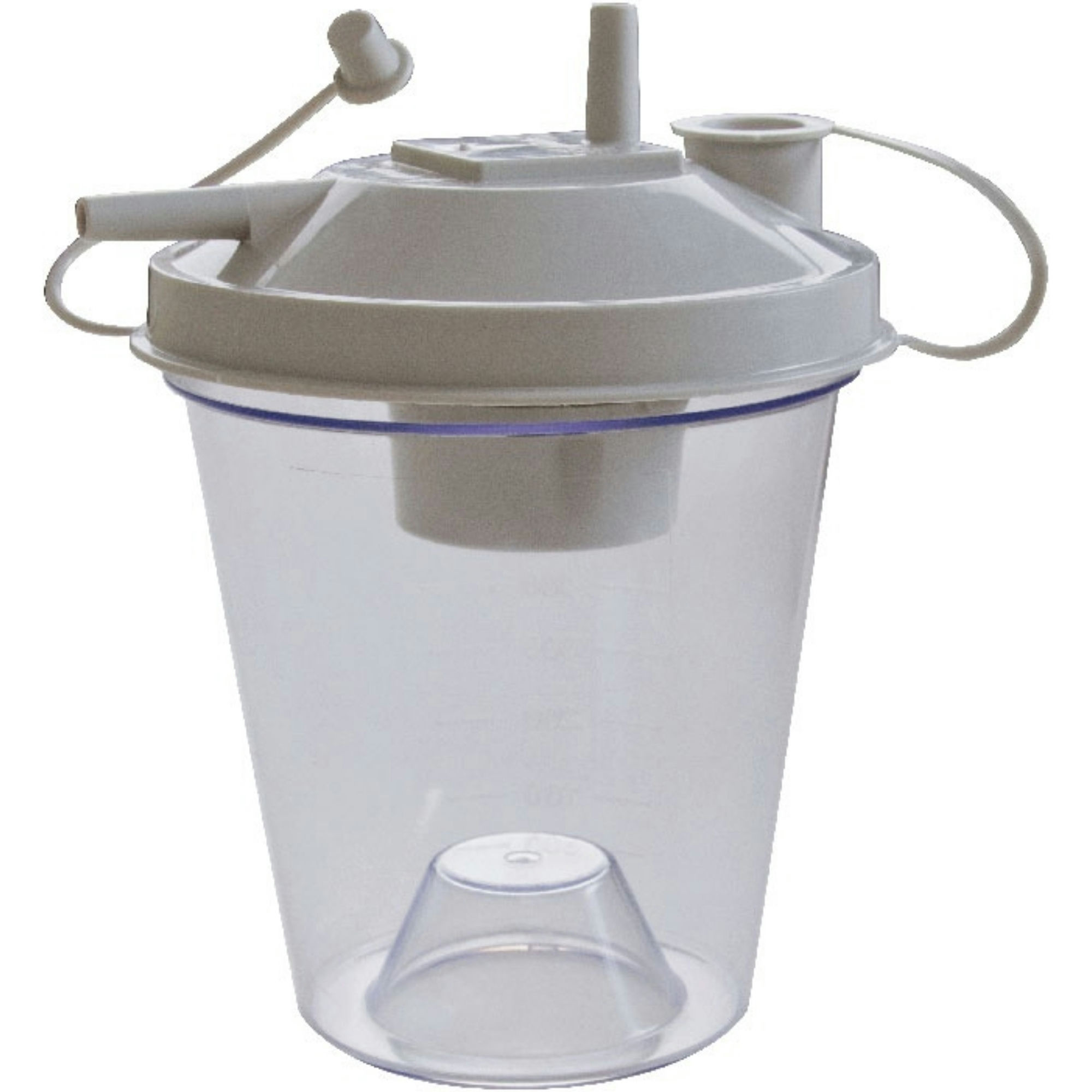 Cardinal Health Essentials Suction Canister Kit, Floater Top ,800cc, SUCC48K, 1 Each