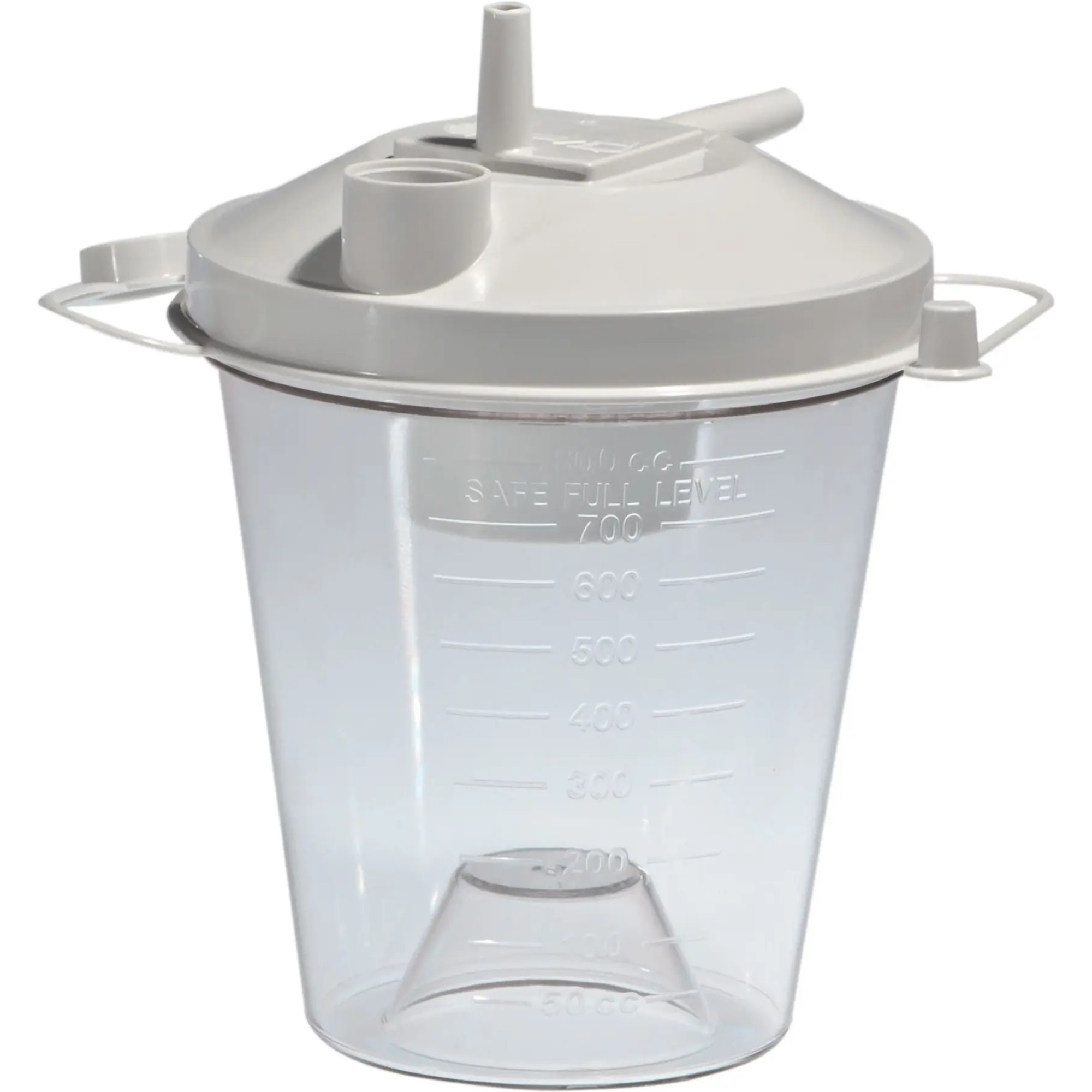 Cardinal Health Essentials Suction Canister Kit, Floater Top ,800cc, SUCC48K, 1 Each