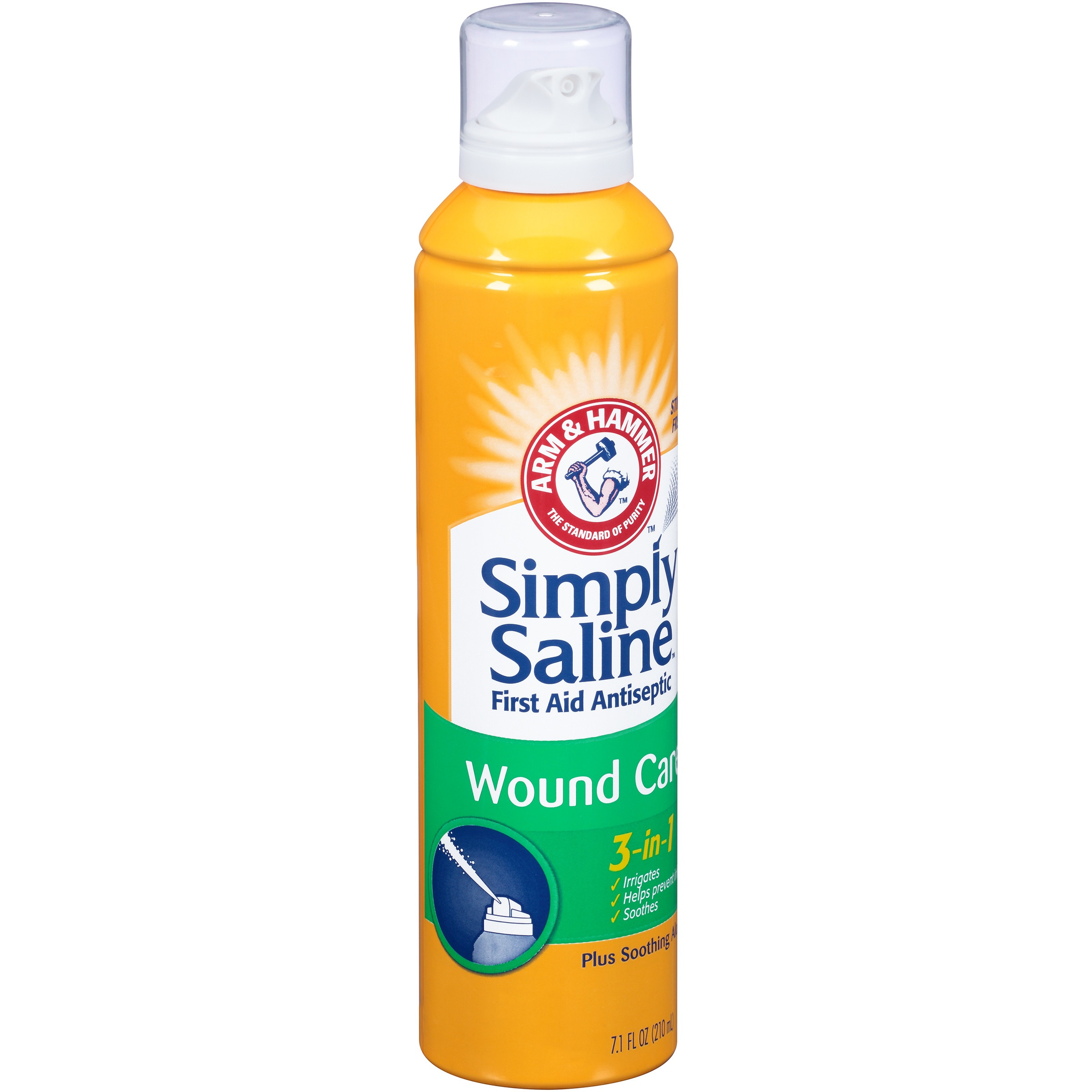 Arm & Hammer Simply Saline 3 in 1 Antiseptic Spray,  7.1 oz., 10022600085574, 1 Each