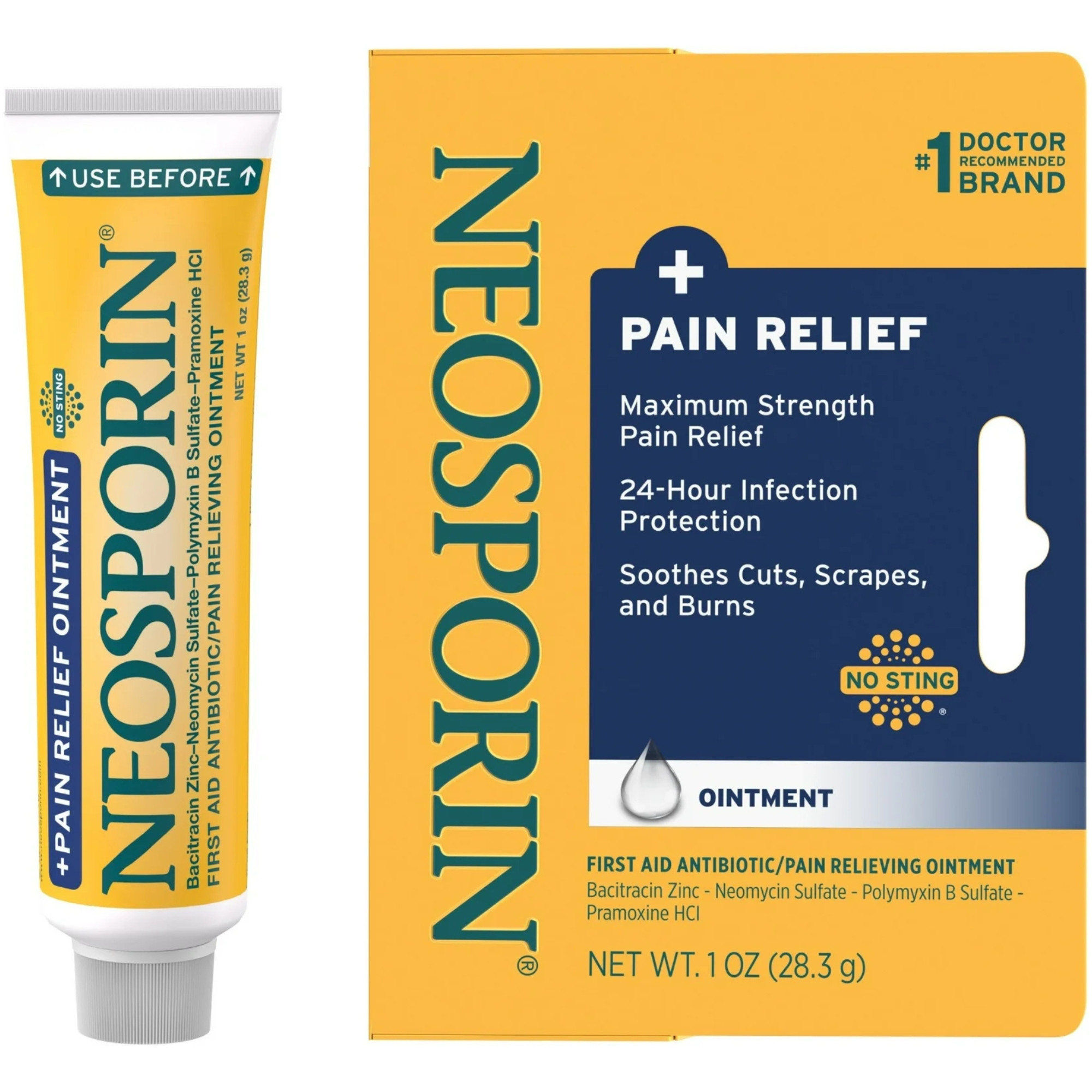 Neosporin + Pain Relief Antibiotic Ointment