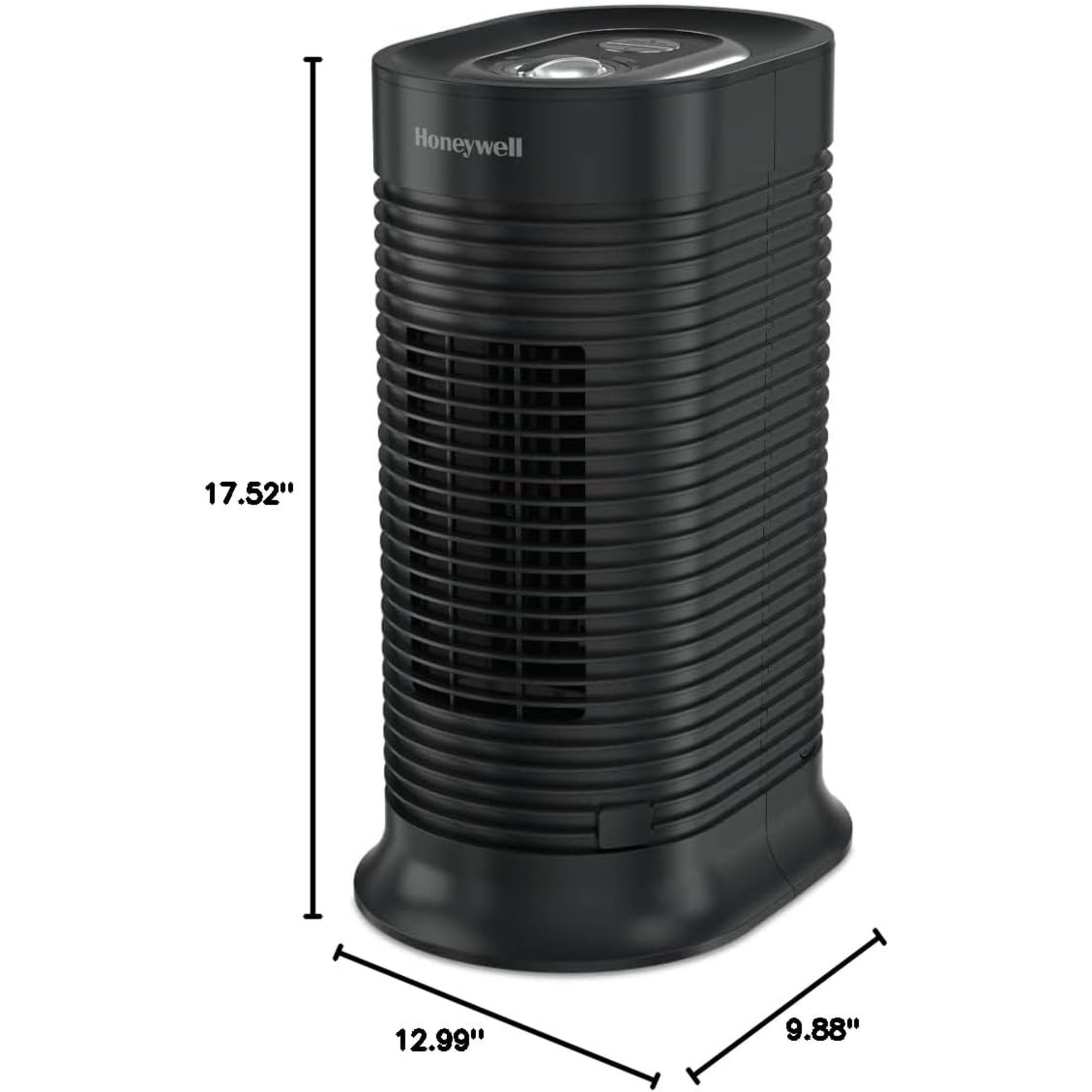 Honeywell True HEPA Compact Tower Air Purifier with Allergen Remover, HAP060, 1 Each