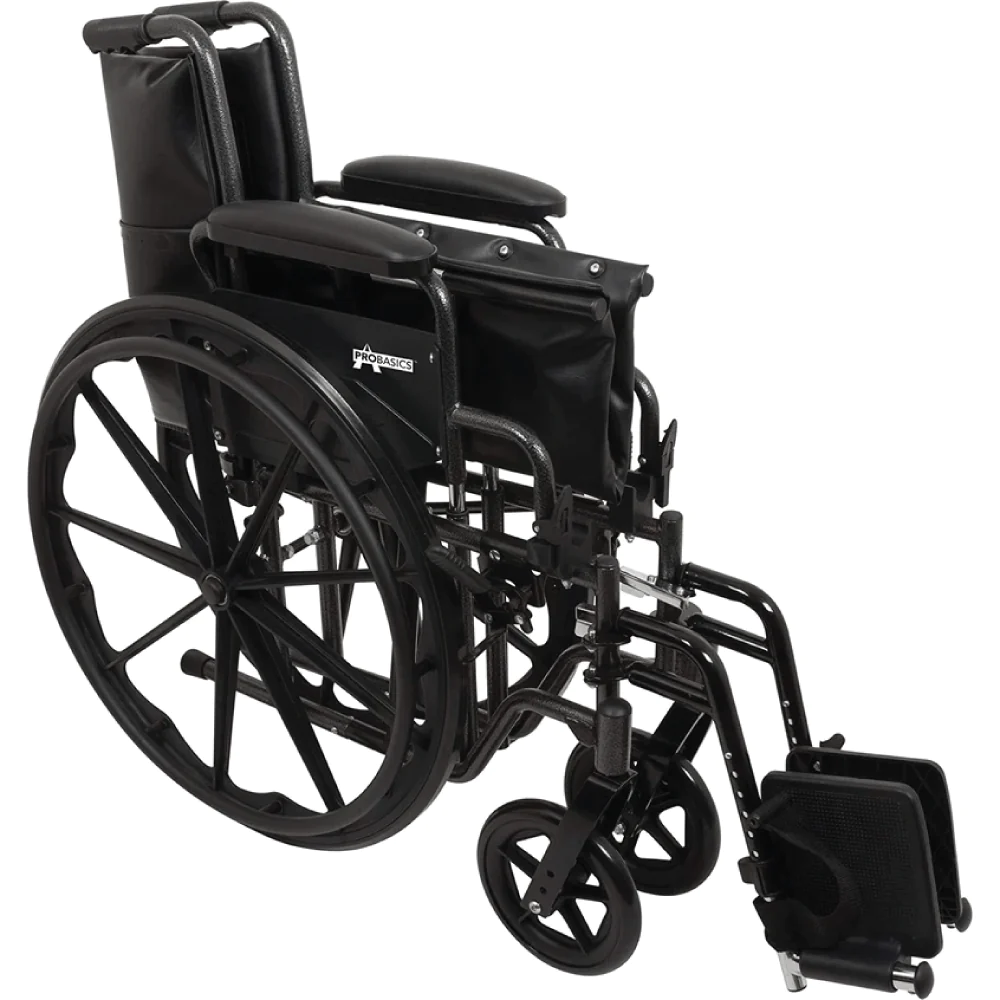 PMI ProBasics K2 Standard Hemi Wheelchair, Flip Back Arms, WC21816DS, 18" - 1 Each