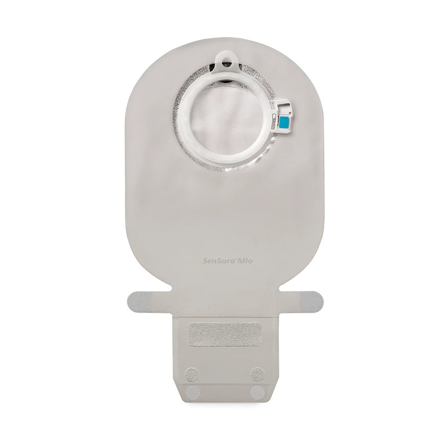 Coloplast SenSura Mio Click Drainable Pouch, Midi Length, Filter, Opaque, 11471, Box of 10