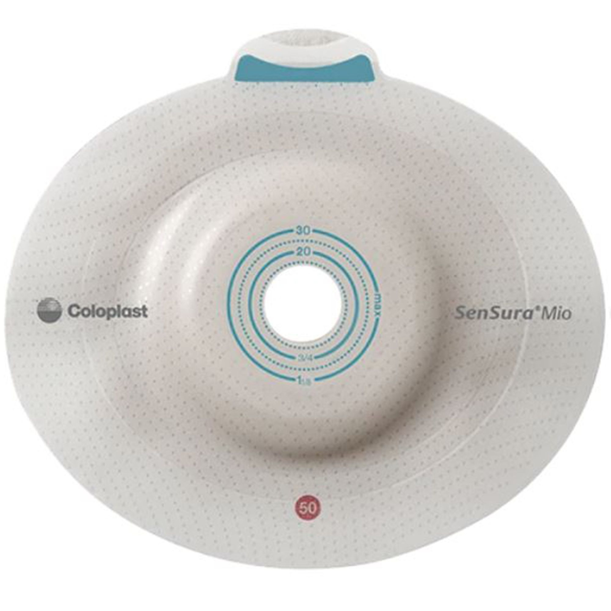 Coloplast SenSura Mio Convex Deep Click Ostomy Barrier, Cut-to-fit, Belt Tabs, 15-30 mm Stoma