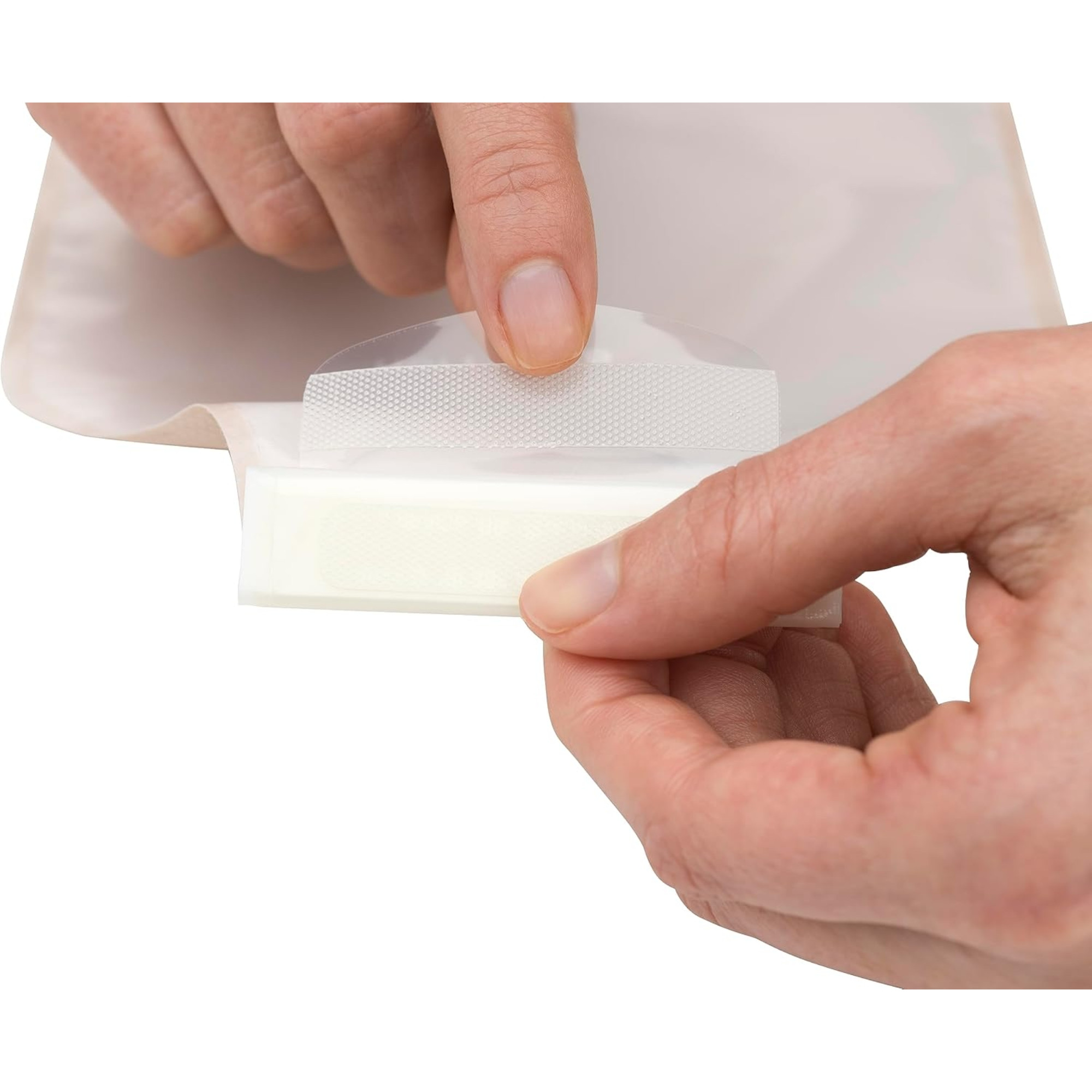 Hollister New Image Two-Piece Drainable Ostomy Pouch with Lock 'n Roll Microseal Closure, Beige 