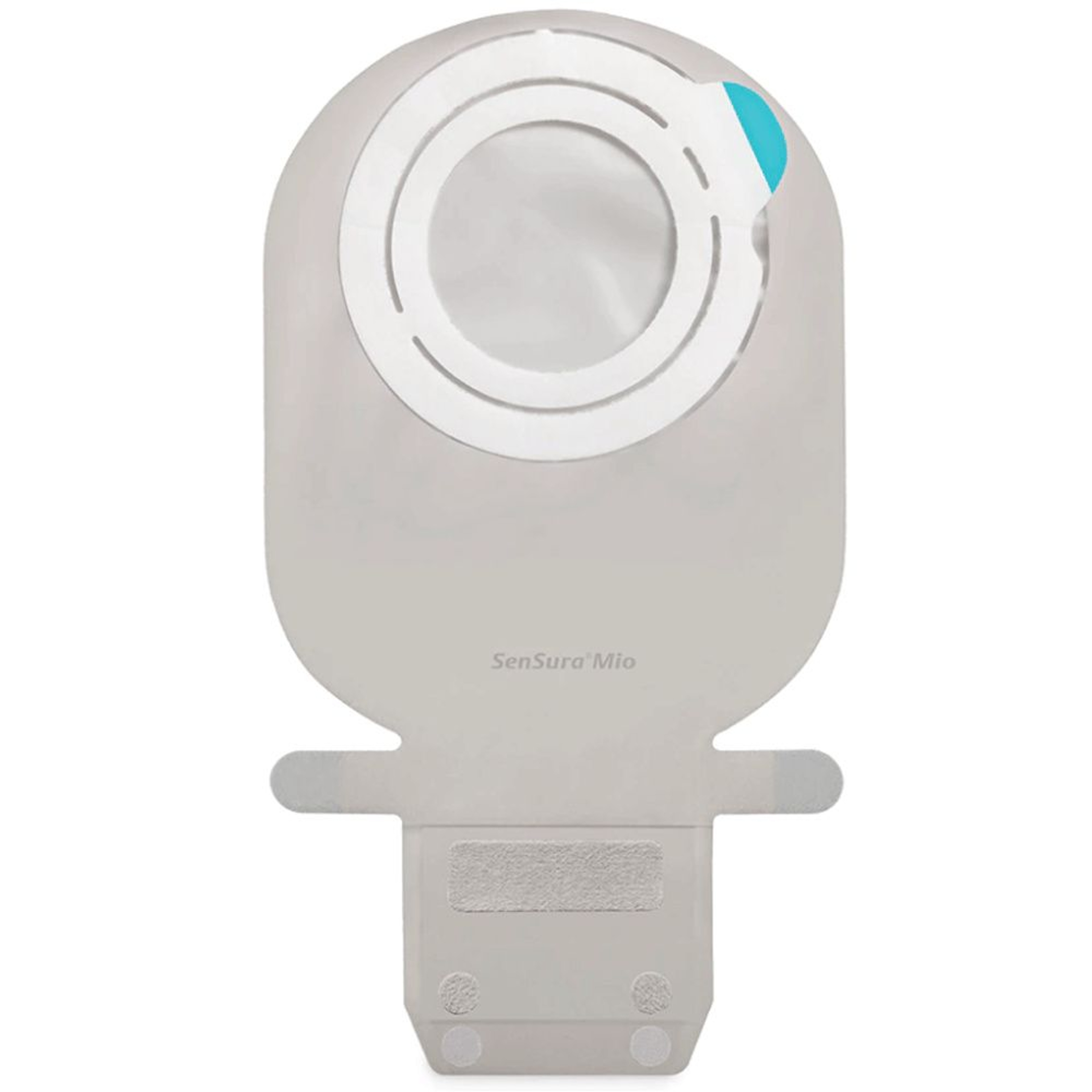 Coloplast SenSura Mio Flex Closed Ostomy Pouch, Maxi Length, Filter, Transparent