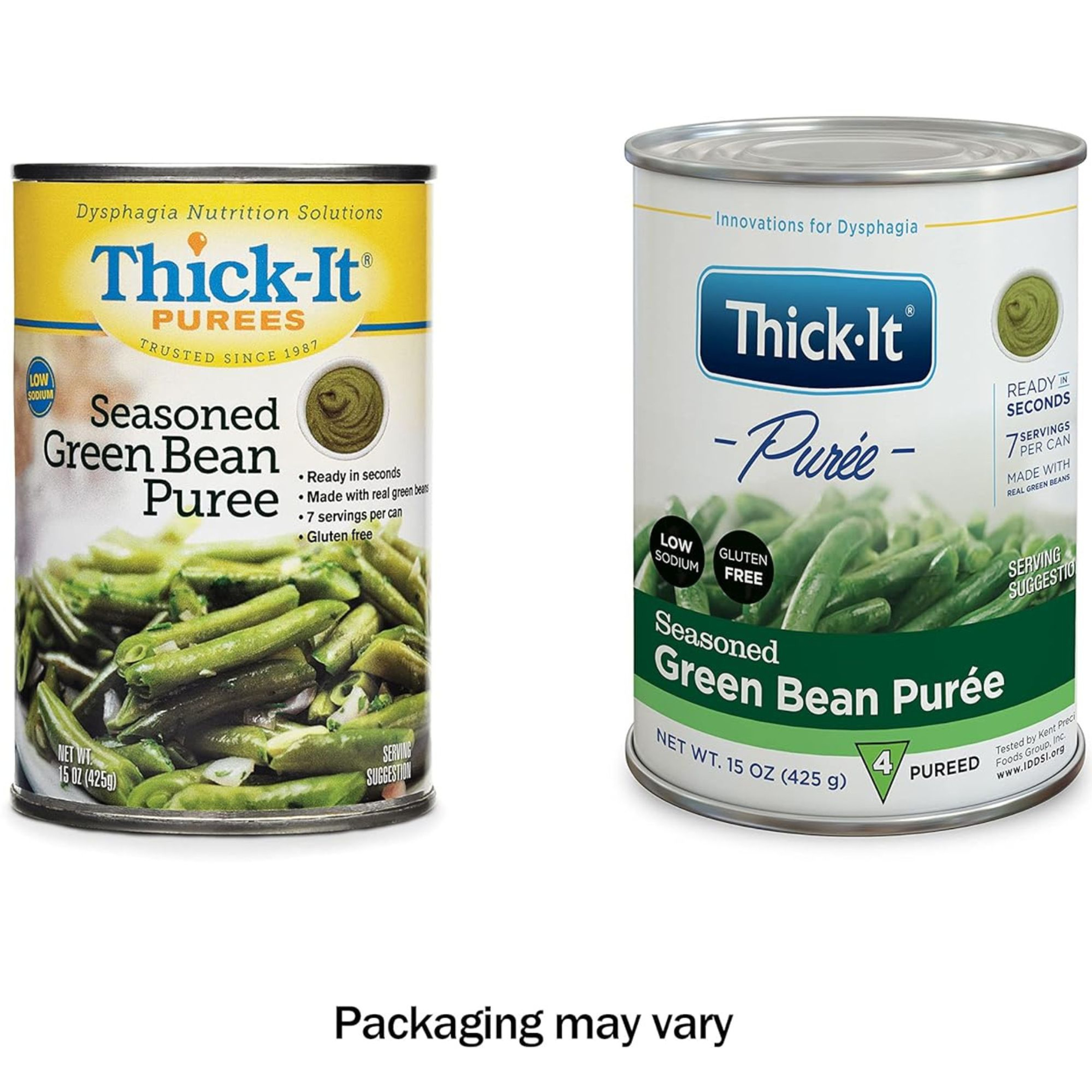 Thick-It Ready to Use Puree Consistency, Assorted Veggie Variety Pack, 15 oz. Can