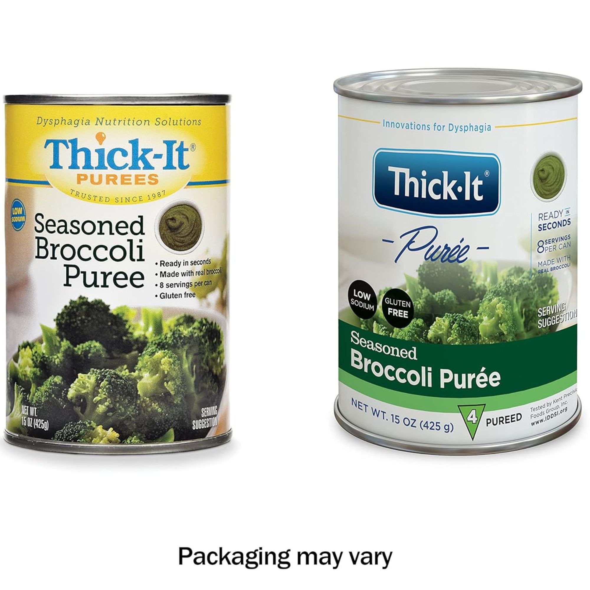Thick-It Ready to Use Puree Consistency, Assorted Veggie Variety Pack, 15 oz. Can