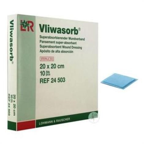 Vliwasorb Super Absorbent Dressing, 4 X 4"