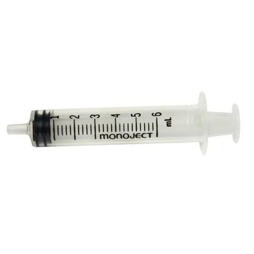 Monoject SoftPack Syringe, Regular Tip, Without Needle