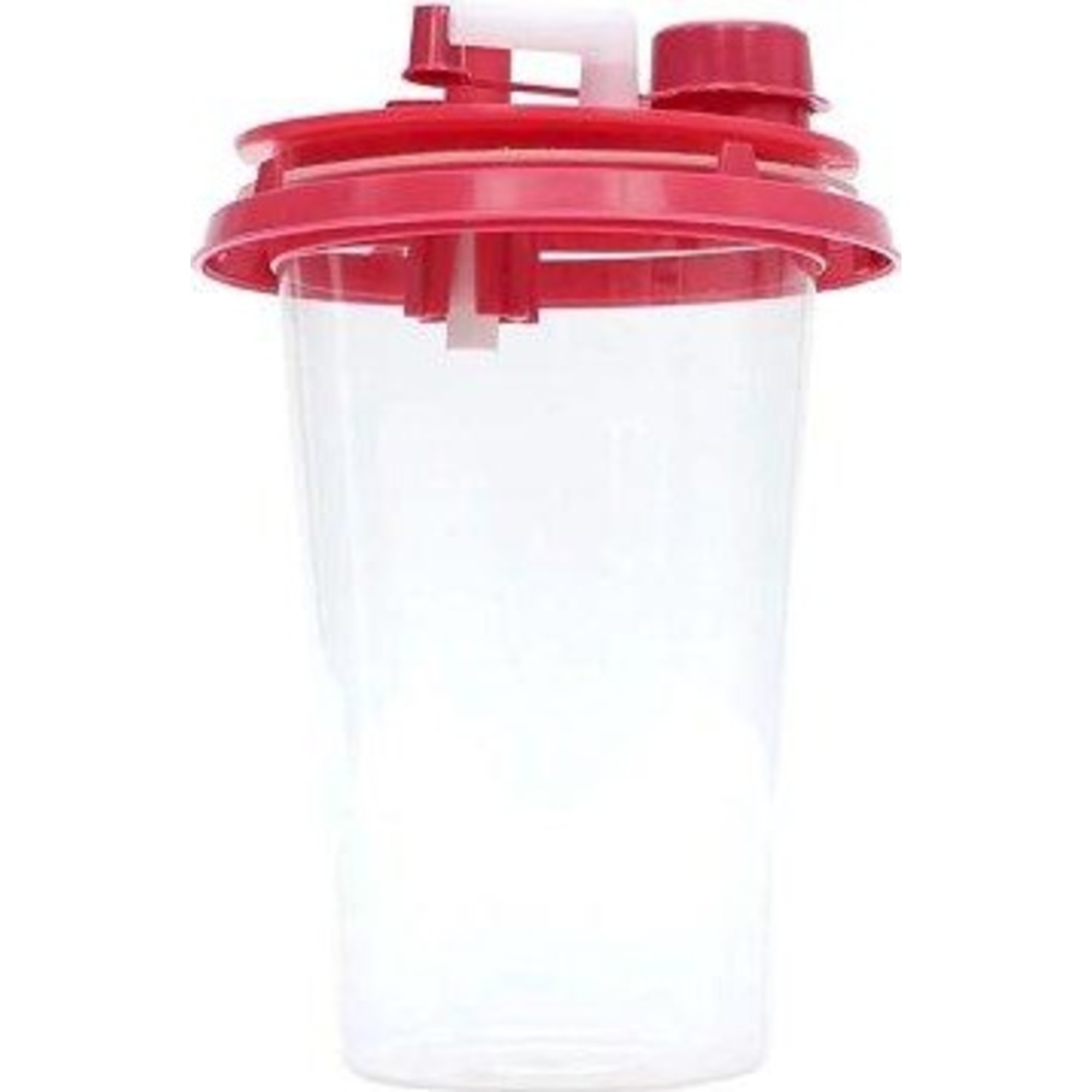 Cardinal Health Suction Canister Liner with Filter, Lid, Shut Off Valve, 1500 cc