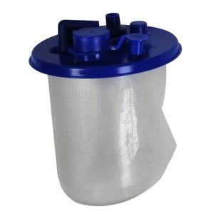 Cardinal Health Medi-Vac Flex Advantage Suction Canister Liner with Valve, Lid, 1500 cc, 65651920C, 1 Each