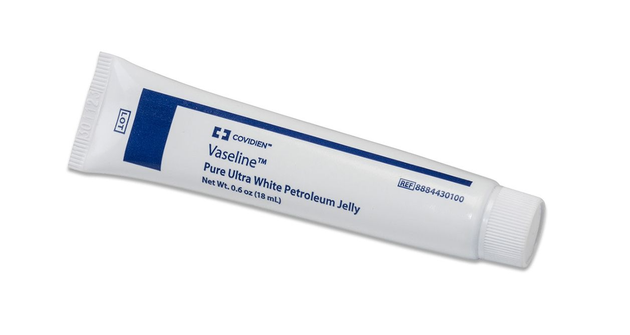 Cardinal Health Vaseline Pure Ultra White Petroleum Jelly, 3.25 oz.