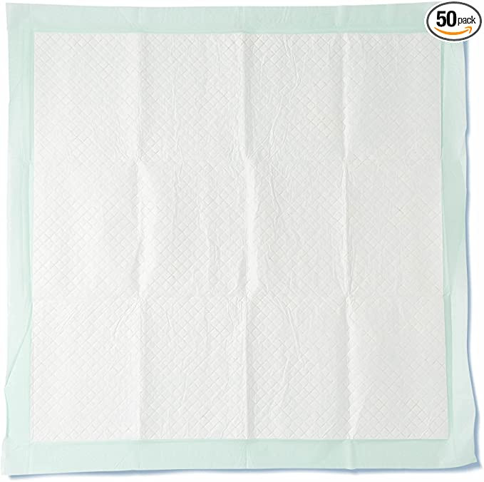 Cardinal Health Wings Premium Disposable Underpads for Repositioning, Maximum Absorbency