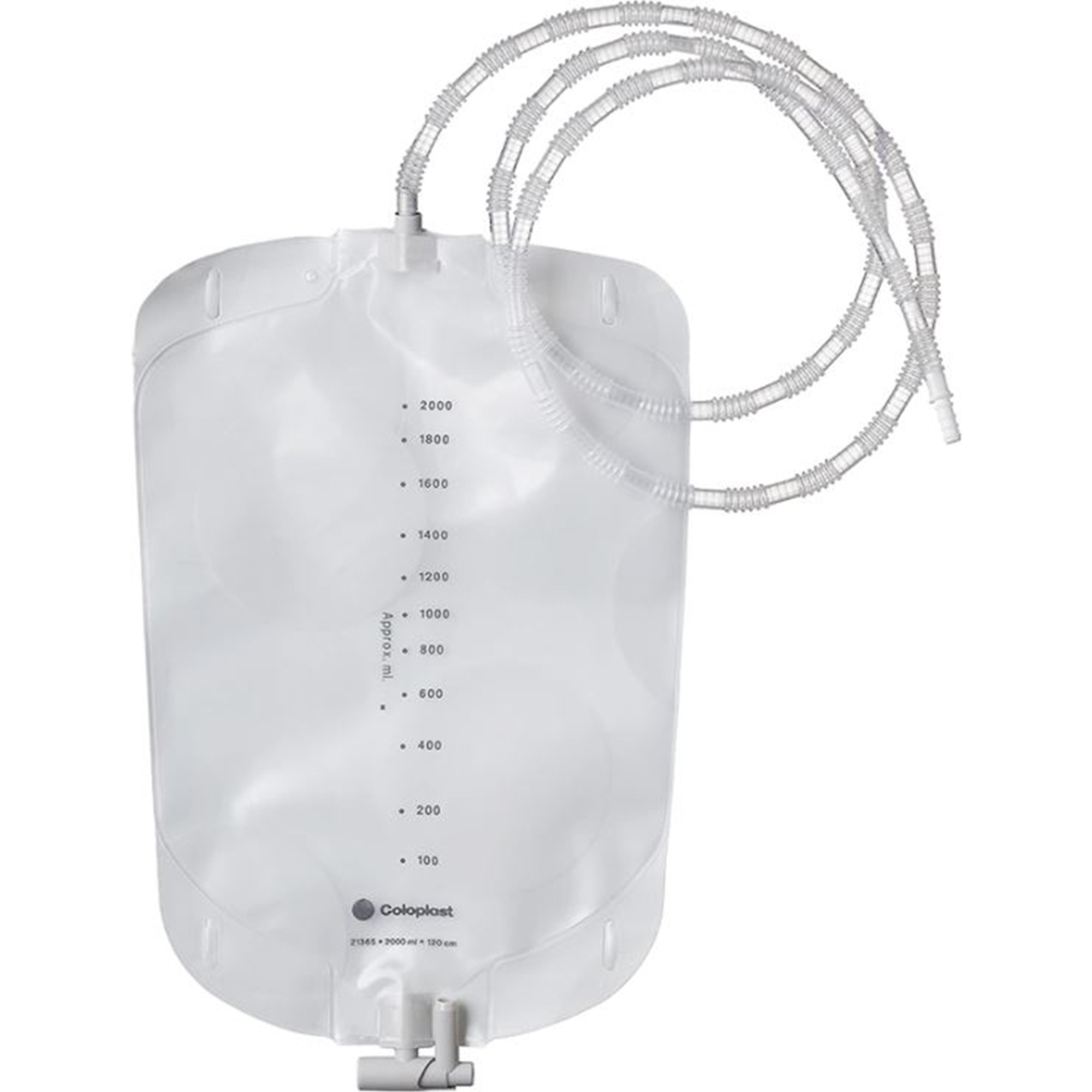 Coloplast Assura Ostomy Night Bag, 2000 mL