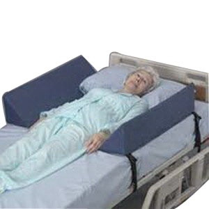 Posey Soft Rail Double Bolster, Vinyl Cover, Fleece, 5716SC, 1 Each