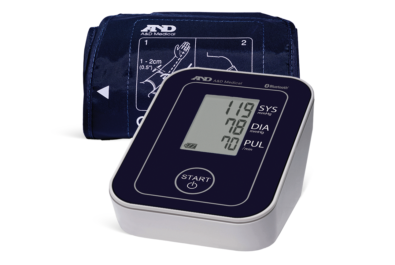 A&D Medical Bluetooth Blood Pressure Monitor, UA-651BLE, 1 Each