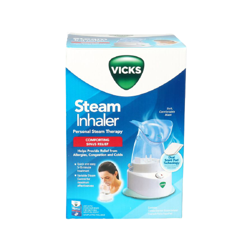 Vicks Electric Steam Inhaler, V1200-6-VV1, 1 Each