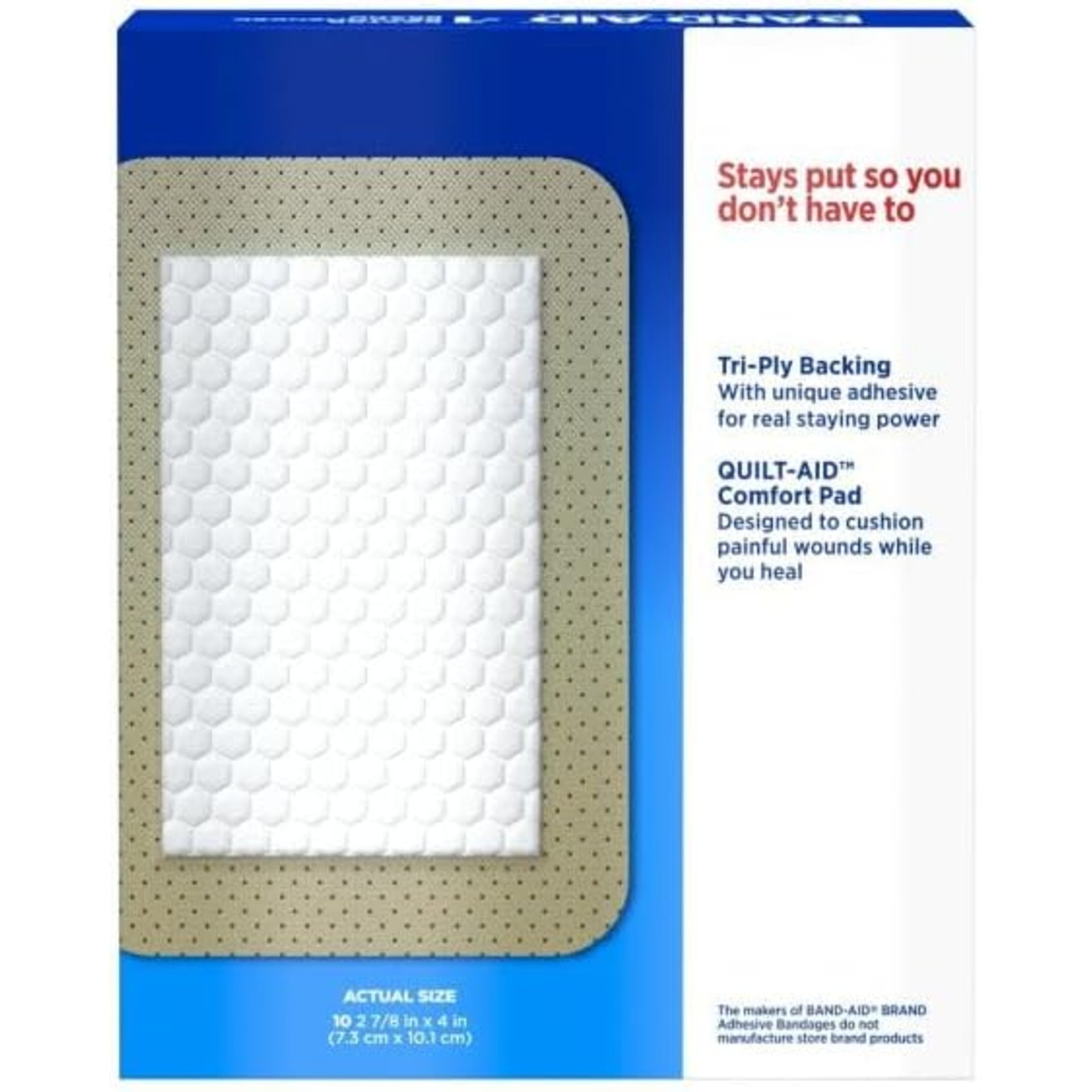 BAND-AID Brand TRU-STAY Large Adhesive Bandages