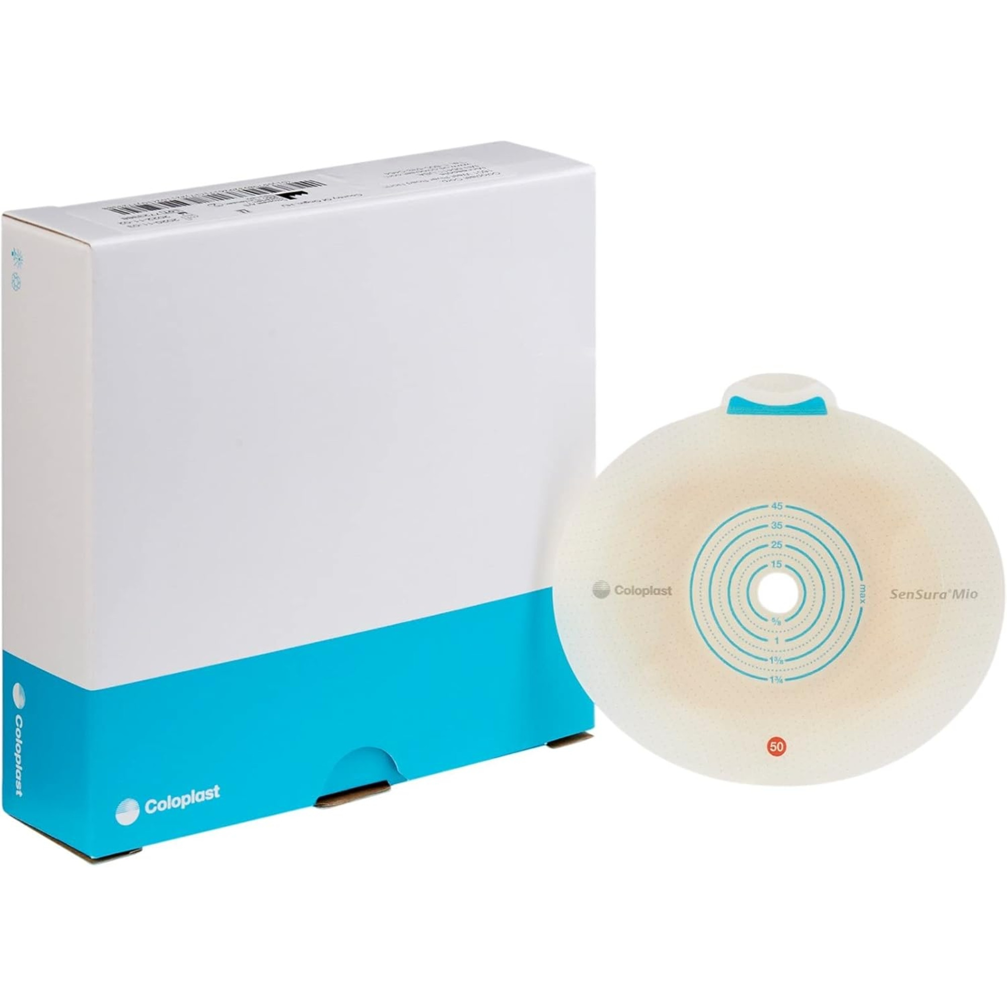 Coloplast SenSura Mio Click Ostomy Barrier, Trim to Fit, 10-45 mm Stoma