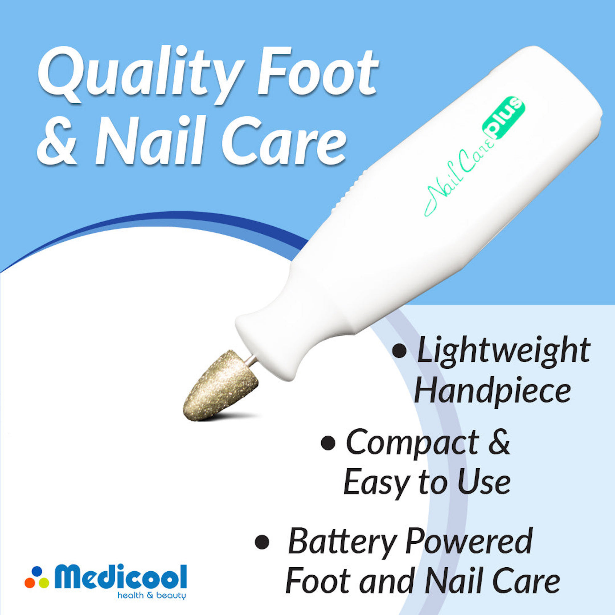 Medicool NailCare Plus Manicure/Pedicure Set