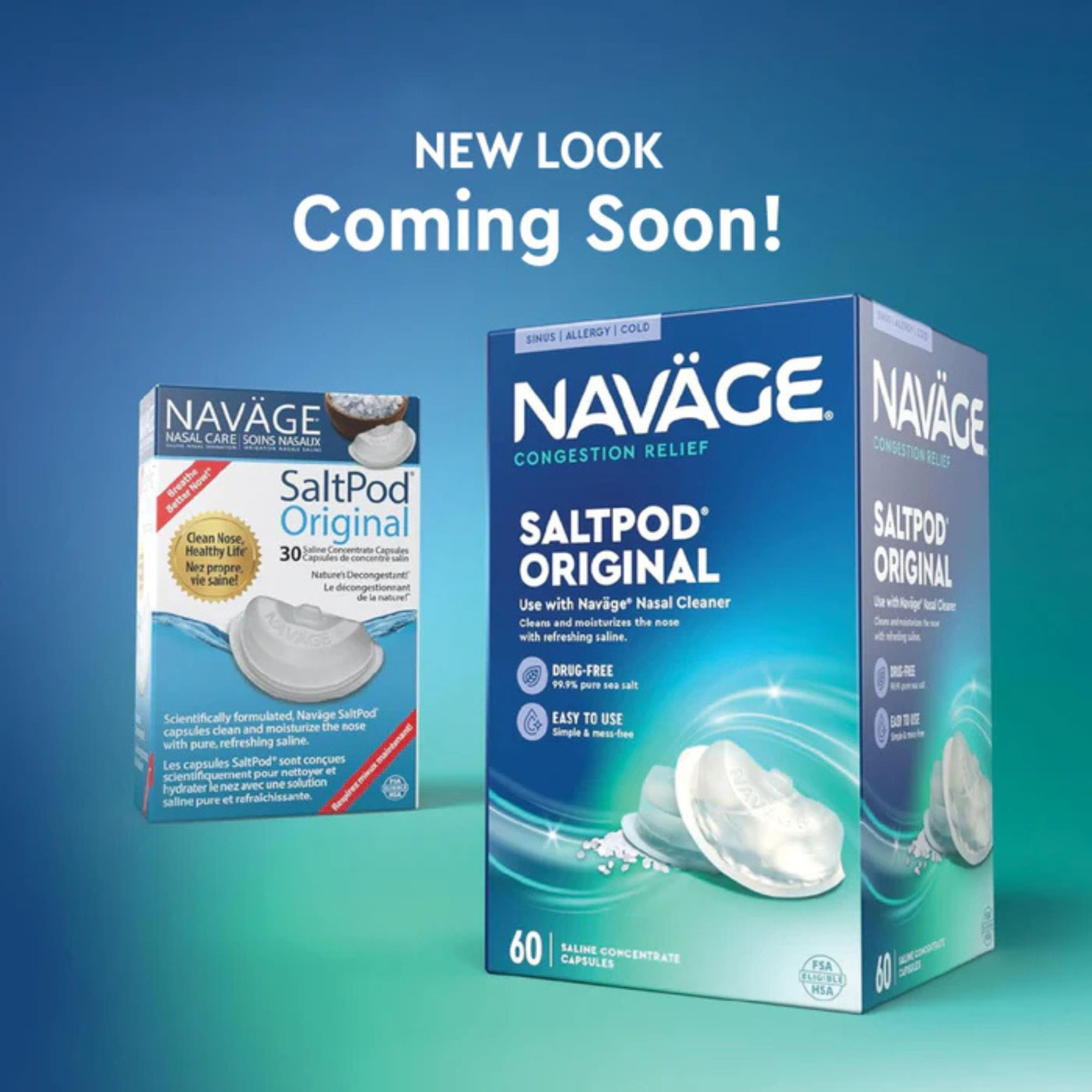 Navage SaltPod Saline Concentrate Capsules