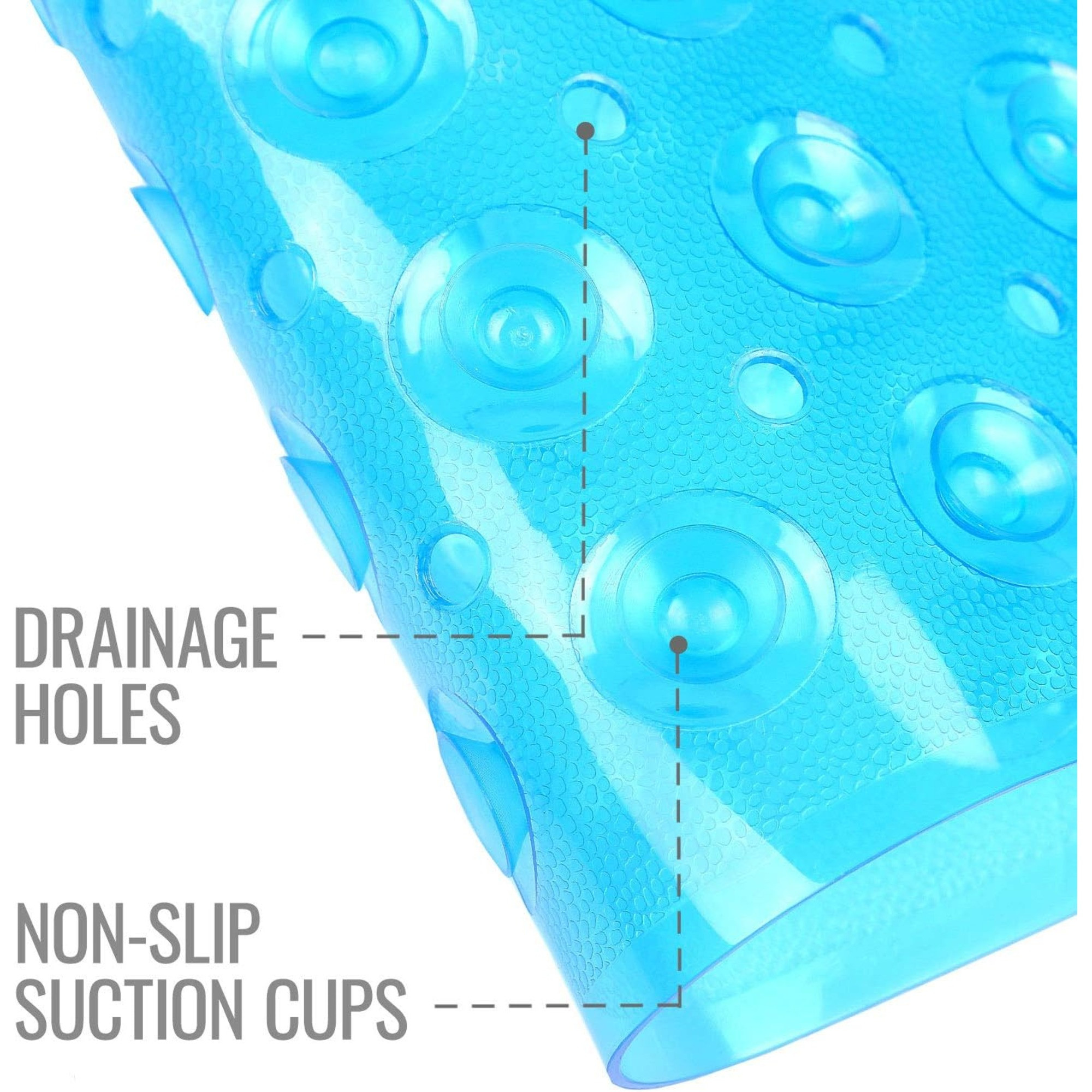 HealthSmart No-Skid Cushioned Bath Mat, 52317400100, 1 Each