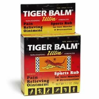 Tiger Balm Ultra Pain Relieving Ointment, 39278031541, 1 Box