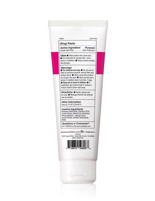 Lantiseptic Dry Skin Therapy Moisturizer Cream, 4 oz.