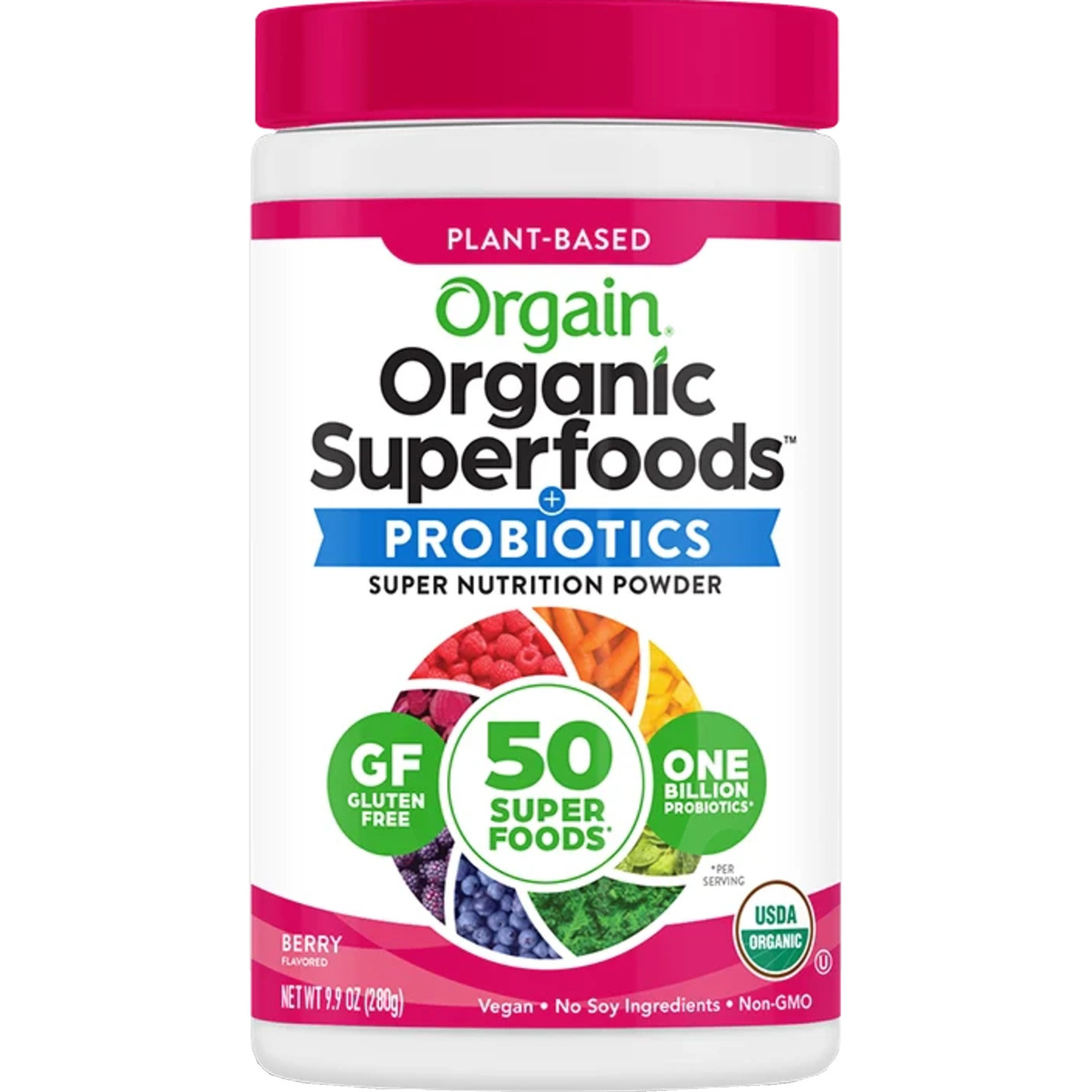 Orgain Organic Superfoods + Probiotics Super Nutrition Powder