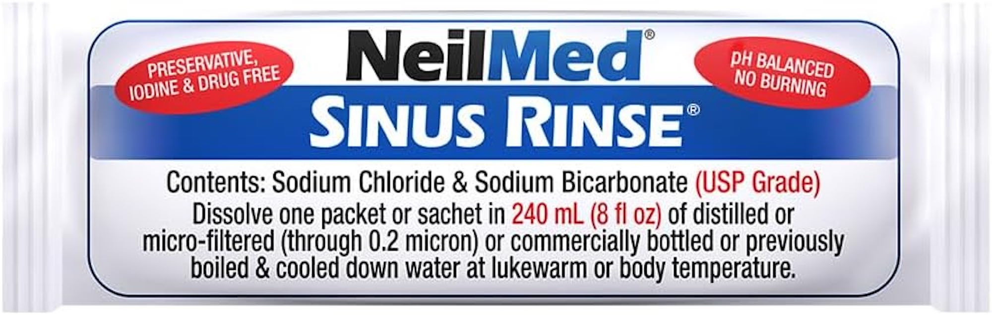 Neilmed Sinus Rinse Refill Kit