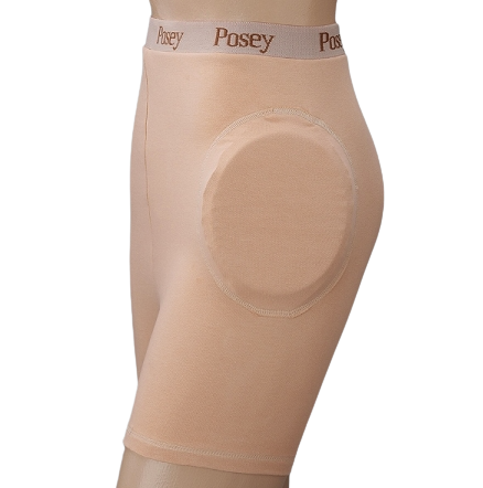 Posey Hipsters Brief with Foam Pad, 6016S, Small (35" - 37") - 1 Each