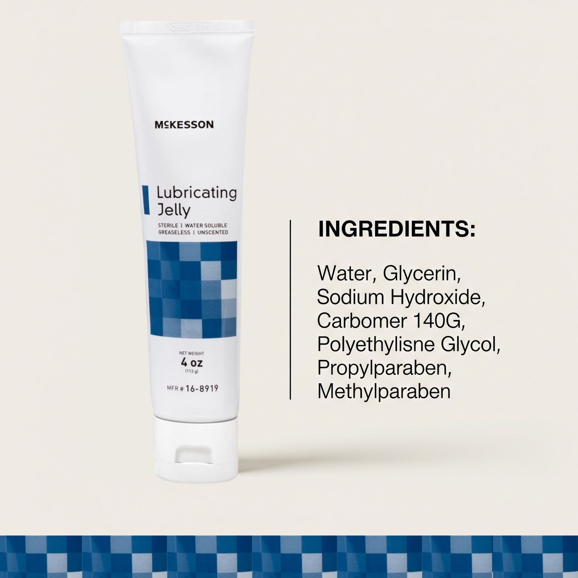 McKesson Lubricating Jelly, Unscented