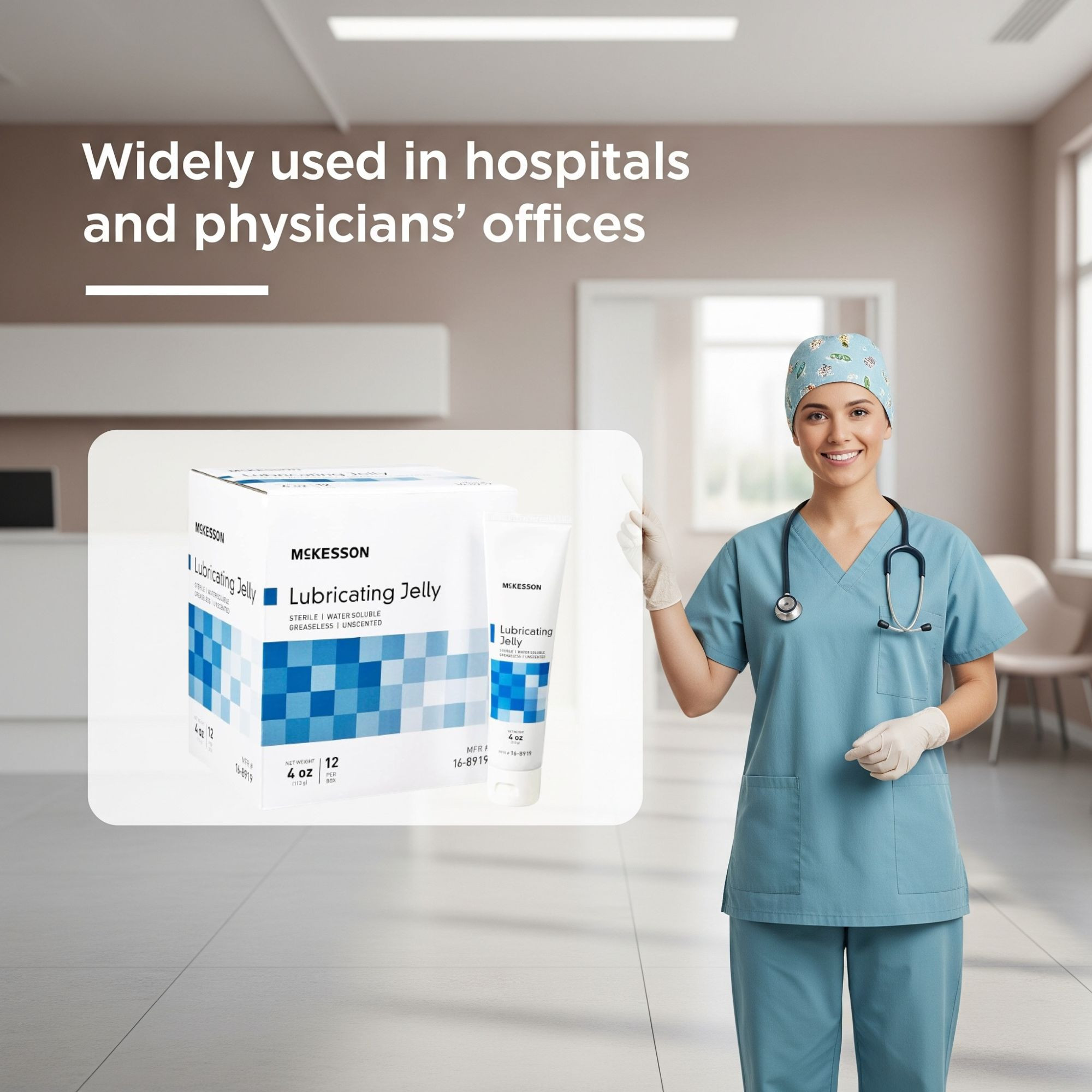 McKesson Lubricating Jelly, Unscented