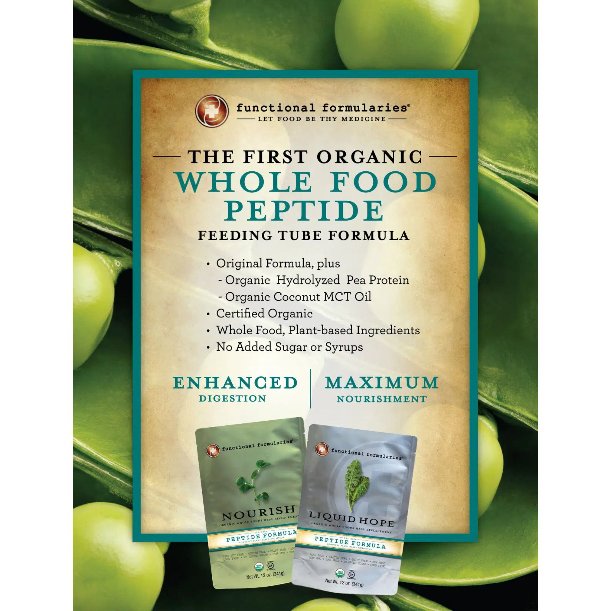 Nourish Peptide Supplemental Formula